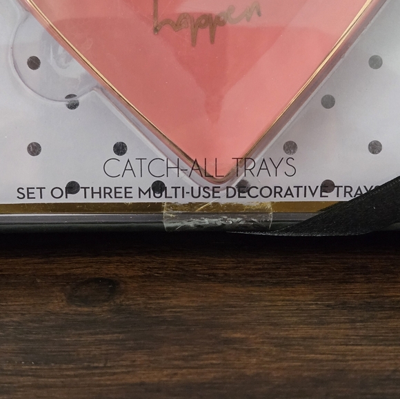 NWOT Expressions Collection Ceramic Heart Shaped Catch All Trinket Dishes - Picture 6 of 9